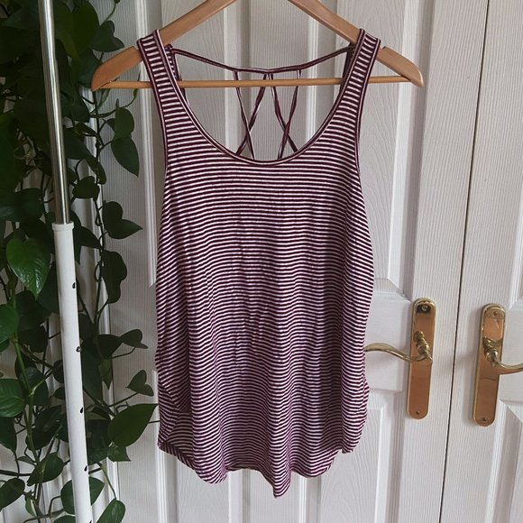 Hollister Striped Tank Top - Extra Small - Picture 1 of 3